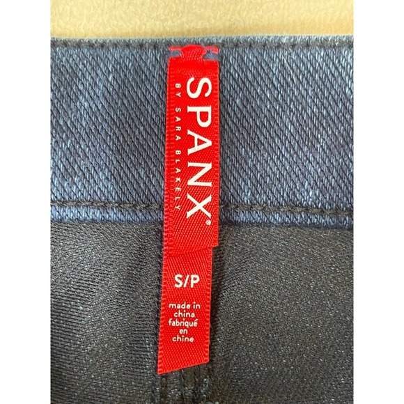 Spanx Jeans Adult Small Blue Jean-ish Ankle Leggings Pull On Stretch Womens - Picture 7 of 13